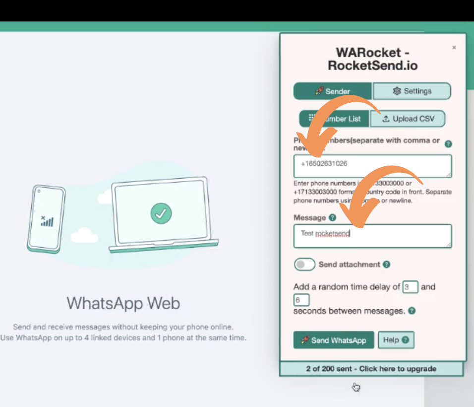 WaWebM sender button